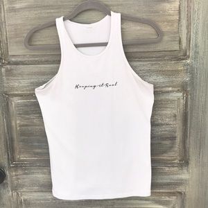 Lorna Jane Keeping It Real Mesh Tank